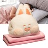 Stuffed Animals Travel Blanket Pillow Set Soft Plush Hugging Pillow