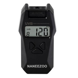 NANEEZOO Reptile UVB Index Meter Handheld Digital Radiometer for Measuring Reptile UVB Light in Terrarium Habitat