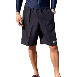 Cross Road Cross-sp008 Men's Surf Pants, Large Size, Swim Pants, Swimwear, Swimming Pools, Black