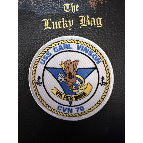 USS Carl Vinson CVN-70 Patch –Hook and Loop