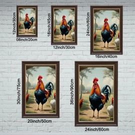 12x18 Wood Grain Gold Frame with "Dream Big Work Hard"size: 12*18Inch, color: Gold