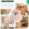 Twidec/105PCS 1/4"-20 Threaded Inserts for Wood Furniture Screw-in Nut Wood