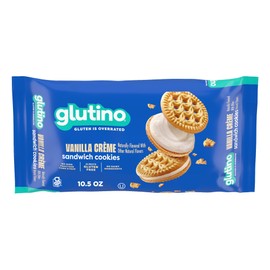 Glutino Gluten Free Vanilla Creme Cookies,10.5 oz