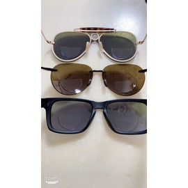 WENDA 2 Pack, Stick On Bifocal Lenses Reusable Reader Adhesive Sticker Reading Sunglass Glasses (Clear, +2.75)