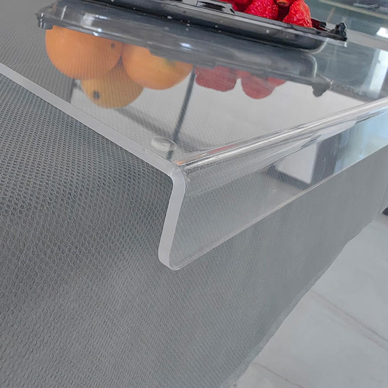 Acrylic Cutting Board Non Slip Clear Cutting Board with Counter
