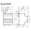 Circuit Breaker Air Switch With Leakage Protection Accessories 1P+N AC230V