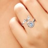 Sterling Silver Urn Ring for Ashes: 925 Parents Ash Memorial