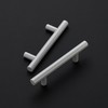 Ravinte 60 Pack | 5 Inch Cabinet Pulls Grey Stainless