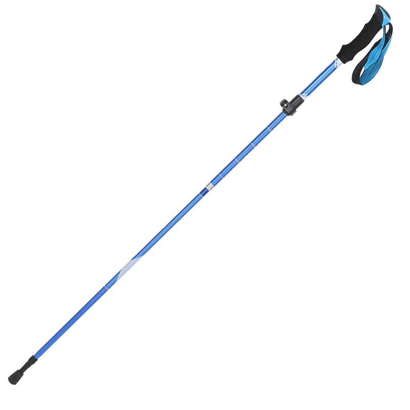 Collapsible Lightweight Aluminum Pole Hiking Stick Cane for Trekking Mountaineering