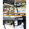 Xislet No-Drill Golf Cart Rear View Mirror - 4-Panel Wide-Angle