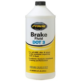Pyroil PYBF32 DOT 3 Brake Fluid - 32 oz.