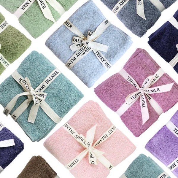 Terry Farmer non-fluorescent 170g Kookmin Hotel towels 10 pieces ribbon