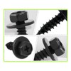 GYWHOOFT Self Tapping Screws for Car Hex Head Screws with