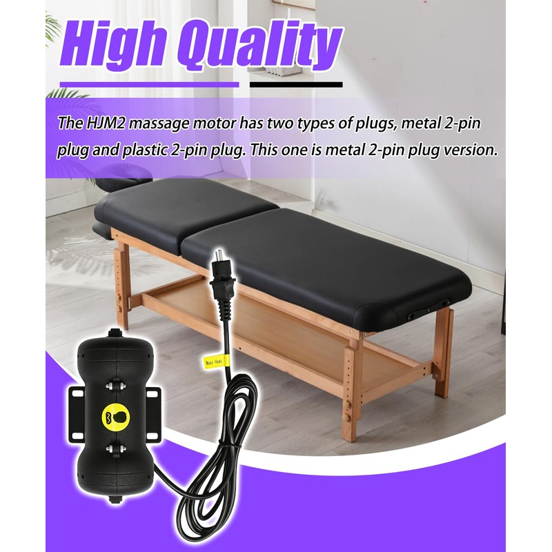 Adjustable Bed Massage Motor Compatible with Richmat HJM2 for Head