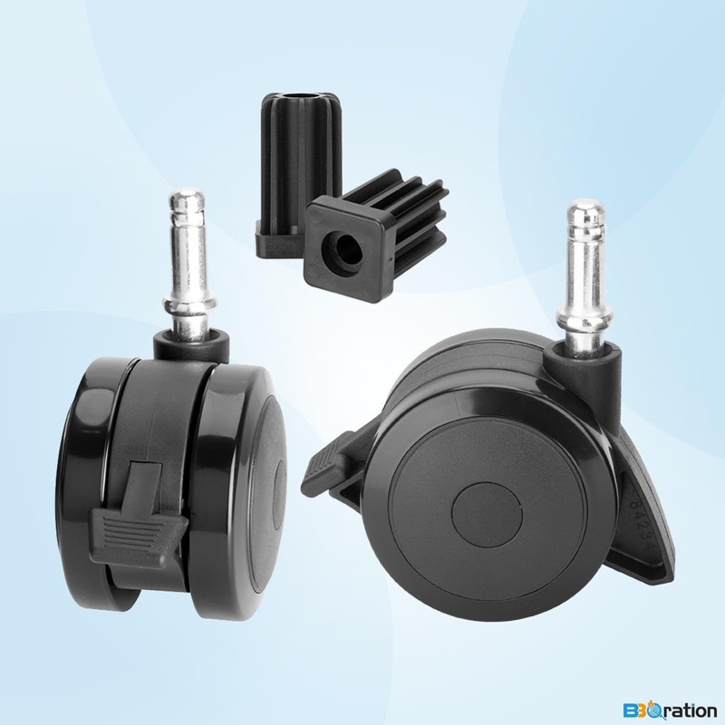 BBQration 70360 Locking Caster with Insert for Weber Spirit E-310