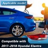 TTUN AUTO Compatible with 2017-2018 Hyundai Elantra Tail Light Outer