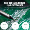 Yaokashce Lead Free Solder Wire, 0.8mm Soldering Wire with Rosin