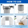 Air Conditioner Hose Extention Coupler 150mm/5.9in Universal Thread