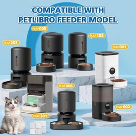 15 Pack Pet Food Desiccant Bags for Petlibro Automatic Cat dog Feeders, Keep Pet Food Dry and Fresh, for Model PLAF001, PLAF101, PLAF005, PLAF006, PLAF103, PLAF203