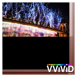 VViViD Matte Blackout Privacy Opaque Window Vinyl Film Decorative Decal for Bathroom, Kitchen, Home, Office DIY Easy to Install Mess-Free Adhesive (36 Inch x 60 Inch)