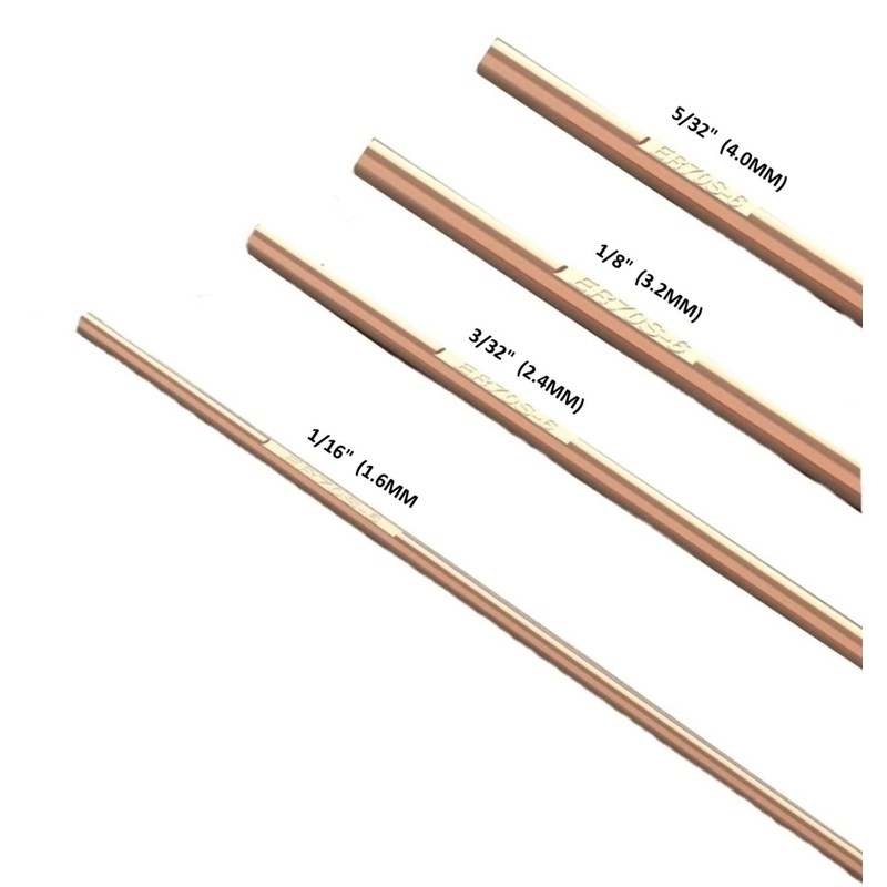 ER70S-6 Mild Steel TIG Welding Rod (5/32" 2 Pound Box)