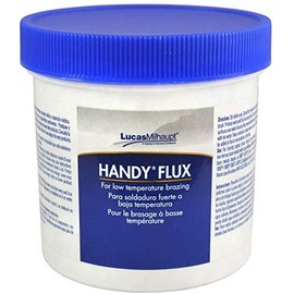 White Brazing Flux - 1 Pound (LB) Jar (1)