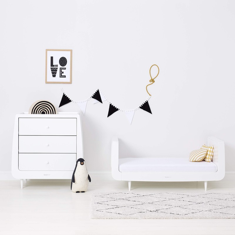 2 Pack Cot & Cot Bed Fitted Sheets 140 x