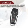 TUCKBOLD Keyless Entry Remote for Ford for Mustang 2015-2017 315Mhz