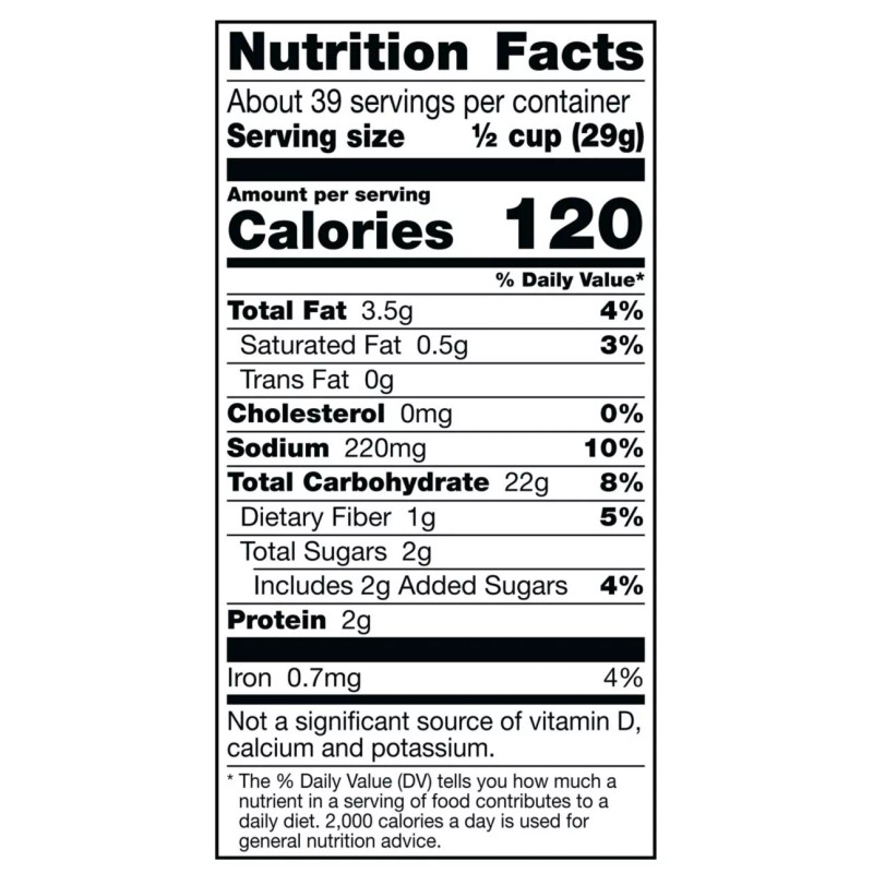 Chex **2 Pack **Chex Mix Traditional Savory Snack Mix, 40