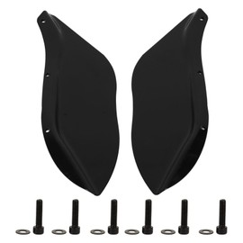 Side Wing Windshield Left Right Air Deflector Fairing for CVO FLHTCSE FLHTCSE2 FLHXSE FLHTCUSE EFI FLHTCI FLHTC Black