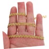 SEWACC 0.6cm 10m Curved Braided Gimp Trim Ribbon for Christmas