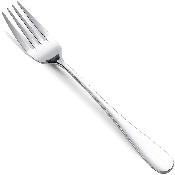 Hansware Dinner Forks 8 Inches Stainless Steel Forks Silverware Kitchen Forks Set Of 6 Heavy Duty Metal Forks For Home, Kitchen Or Restaurant, Dishwasher Safe
