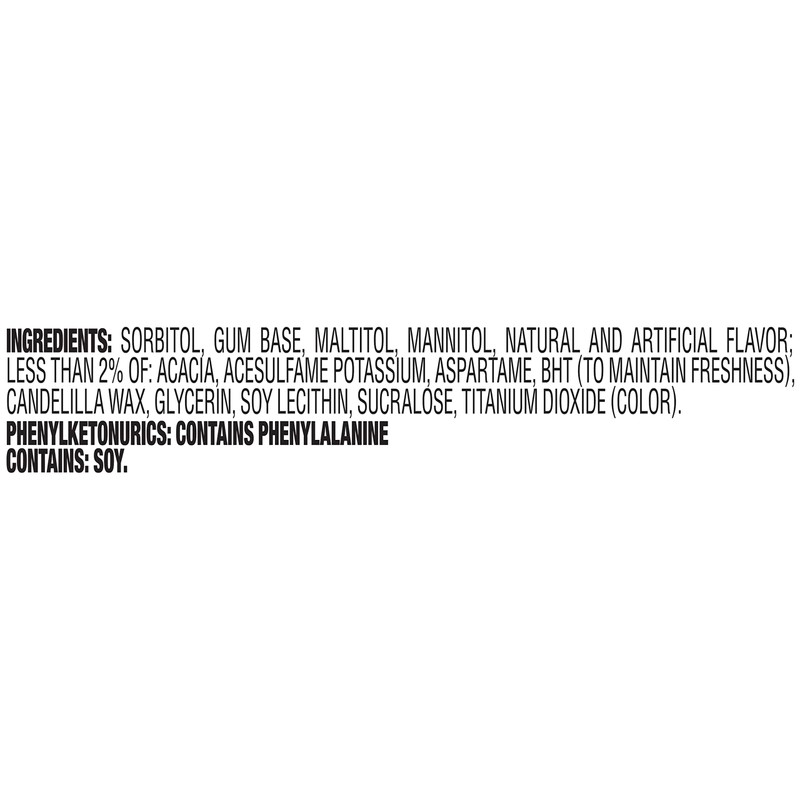 Dentyne Dentyne Ice Peppermint Sugar Free Gum, 6 Bottles of
