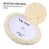 FUNOMOCYA Wool Polishing Pad Wheel for Auto Polishers Soft Buffing