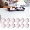 12PCS 6.3CM Children Playground Full Core Soft EVA Elastic Ball