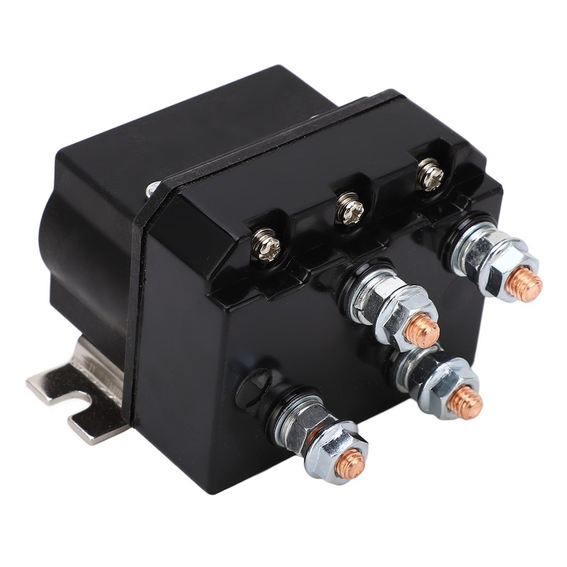 Electric Winch Relay 250A ABS Housing Waterproof Copper Contact Brass