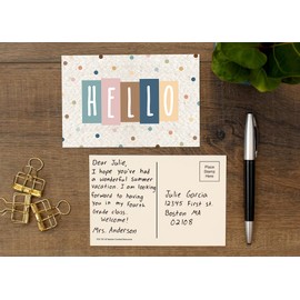 Everyone is Welcome Hello Postcards