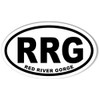 RRG RED River Gorge Oval Bumper Sticker