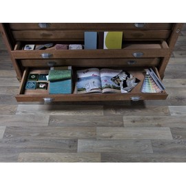 PVC Flooring Vinyl Flooring in Pronounced Structure, DIN A4 Sample Piece