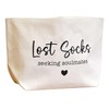 Geschenkidee zum Einzug oder Umzug | "Lost Socks" | Aufbewahrungskorb
