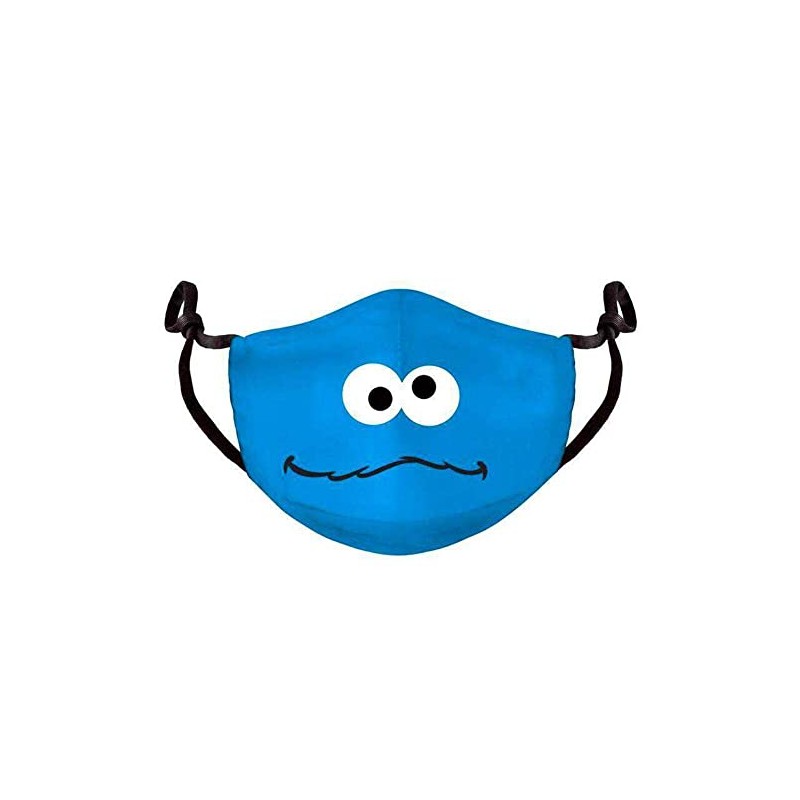 Difuzed FM167185SES Sesamestreet Adjustable Face Mask, Blue, one size
