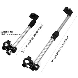 Snowtip Umbrella Holder, Umbrella Holder for Walkers, Stainless Steel Umbrella Stand, Retractable Umbrella Holder, Bicycle Umbrella, Range, Mountain Stand