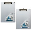 nullie Clipboard Binder A4 Size Aluminum Alloy Vertical Clipboard Binder,