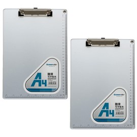 nullie Clipboard Binder A4 Size Aluminum Alloy Vertical Clipboard Binder, Set of 2