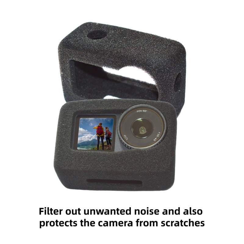Windslayer Cover for DJI Osmo Action 6, Windscreen Wind Muff