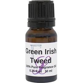 Green Irish Tweed Fragrance Oil by Eclectic Lady, 10 ml Premium, Long Lasting Diffuser Oils, Aromatherapy