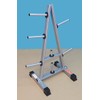 Triangle Standard Barbell Plate holder to hold 1000 lbs