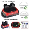 Hard Drive Docking Station with Offline Clone Function for 2.5