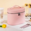 UUYUUY Makeup Bag Vanity Case Cosmetic Bag with Removable Divider