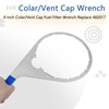 AFEISOL 8 Inch Colar/Vent Cap Fuel Filter Wrench 482017 for